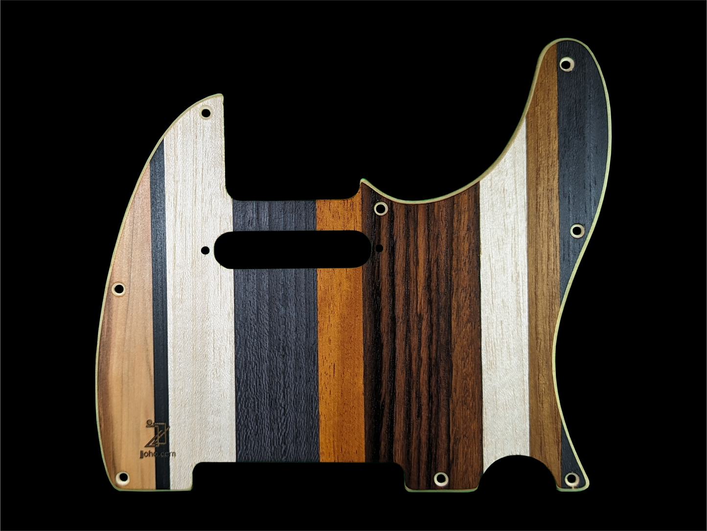 Telecaster Pickguard Handmade Custom Exotic Wood