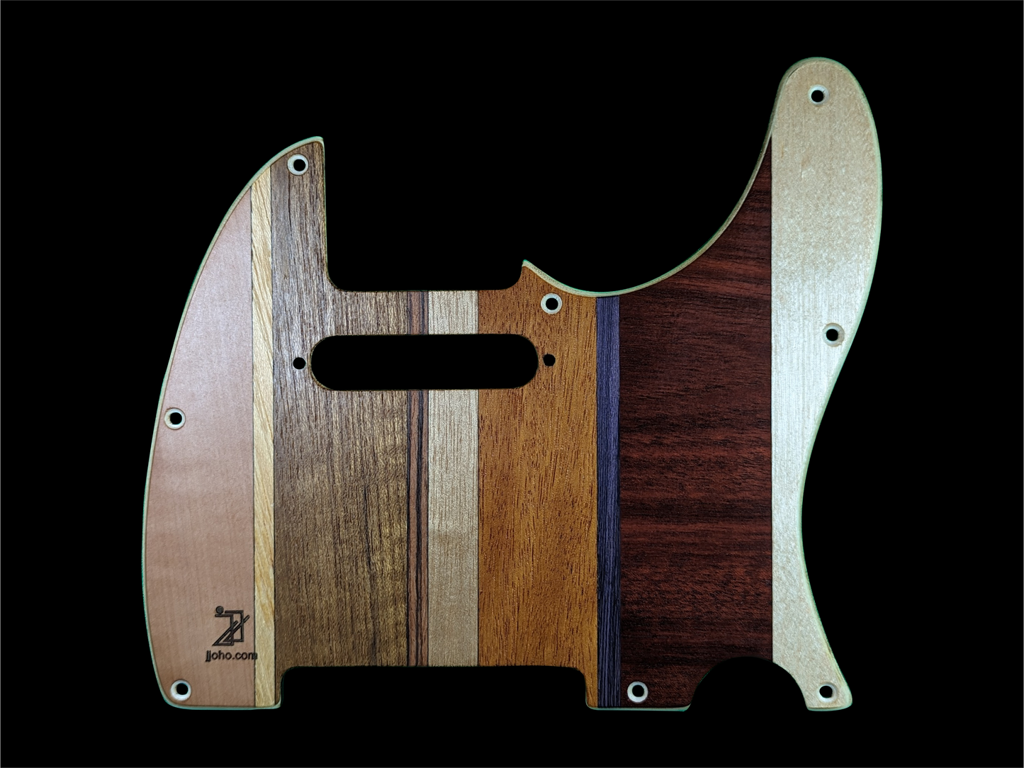 Telecaster Pickguard Handmade Custom Exotic Wood