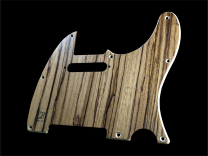 Telecaster Pickguard Handmade Custom Exotic Wood