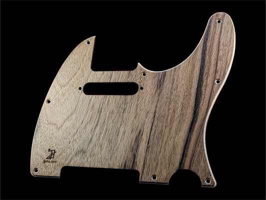 Telecaster Pickguard Handmade Custom Exotic Wood
