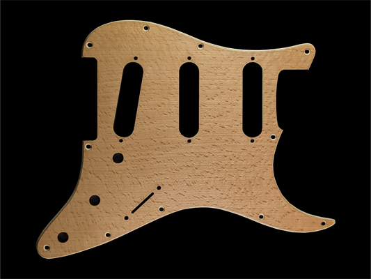Stratocaster Pickguard Handmade Custom Exotic Wood