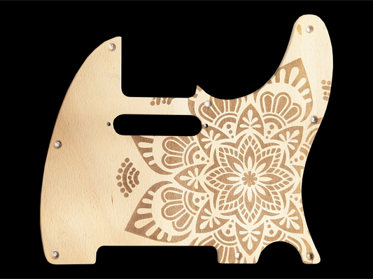 Telecaster Pickguard Handmade Custom Exotic Wood