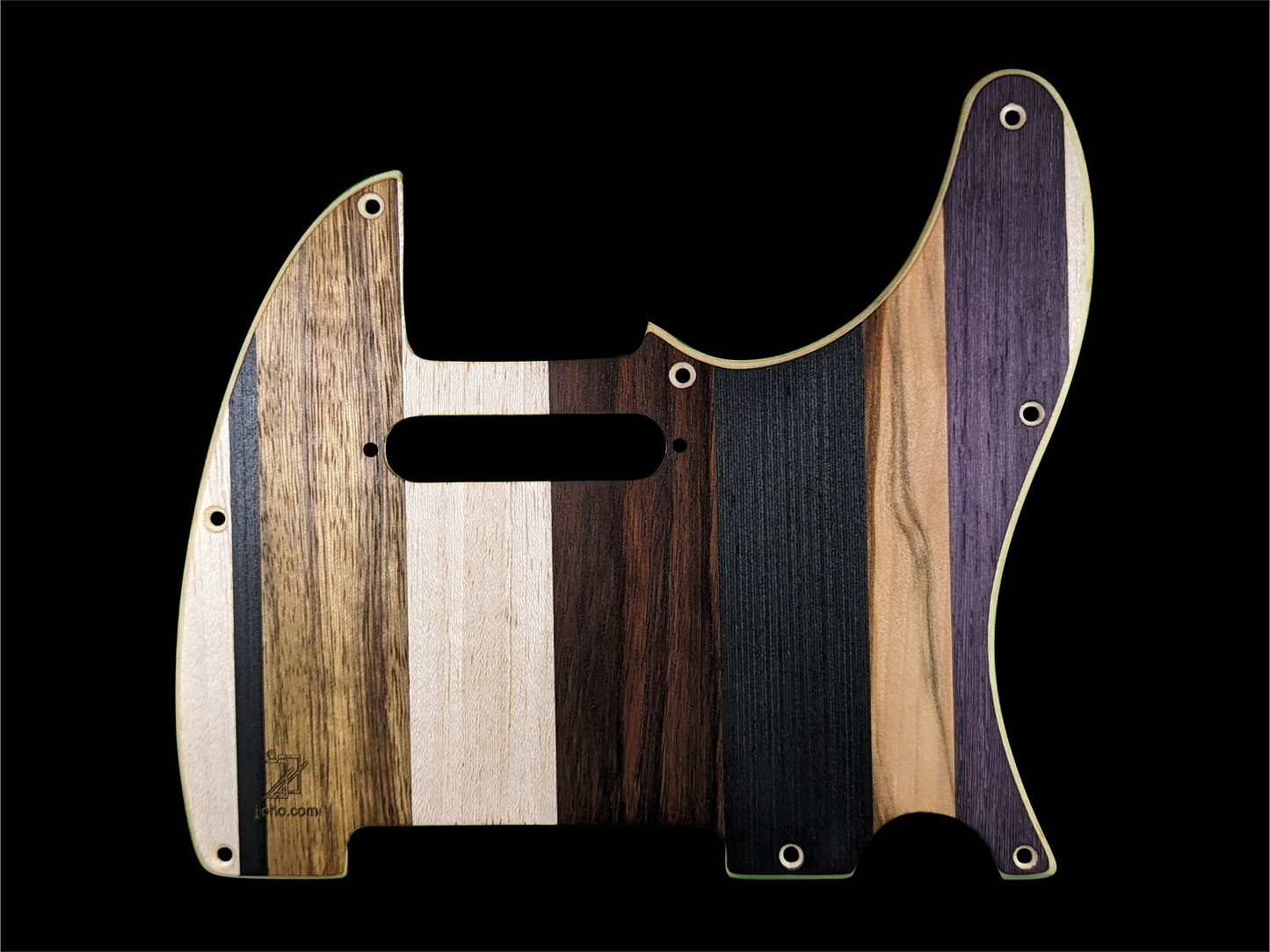 Telecaster Pickguard Handmade Custom Exotic Wood