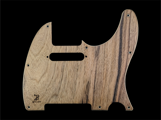 Telecaster Pickguard Handmade Custom Exotic Wood