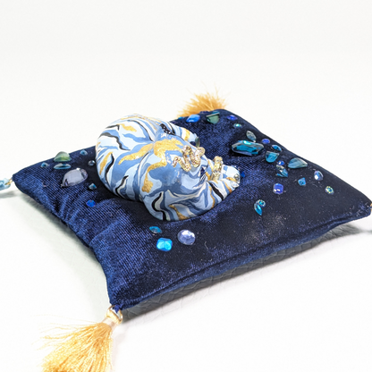 Cat Figure Hand Painted Sculpture