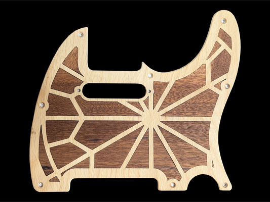 Telecaster Pickguard Handmade Custom Exotic Wood
