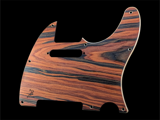 Telecaster Pickguard Handmade Custom Exotic Wood