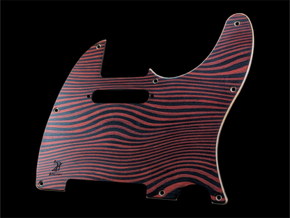 Telecaster Pickguard Handmade Custom Exotic Wood