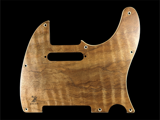 Telecaster Pickguard Handmade Custom Exotic Wood