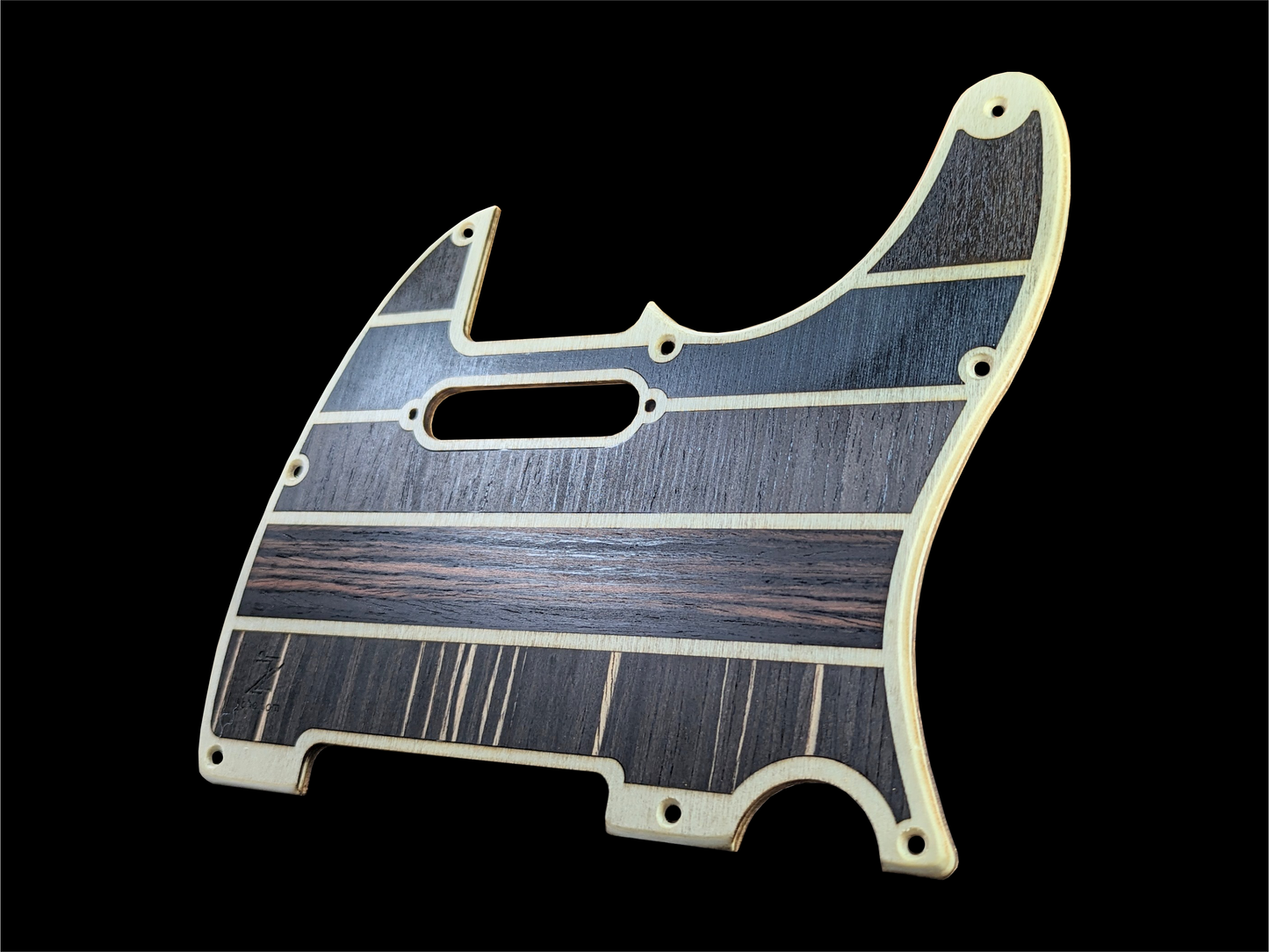 Telecaster Pickguard Handmade Custom Exotic Wood