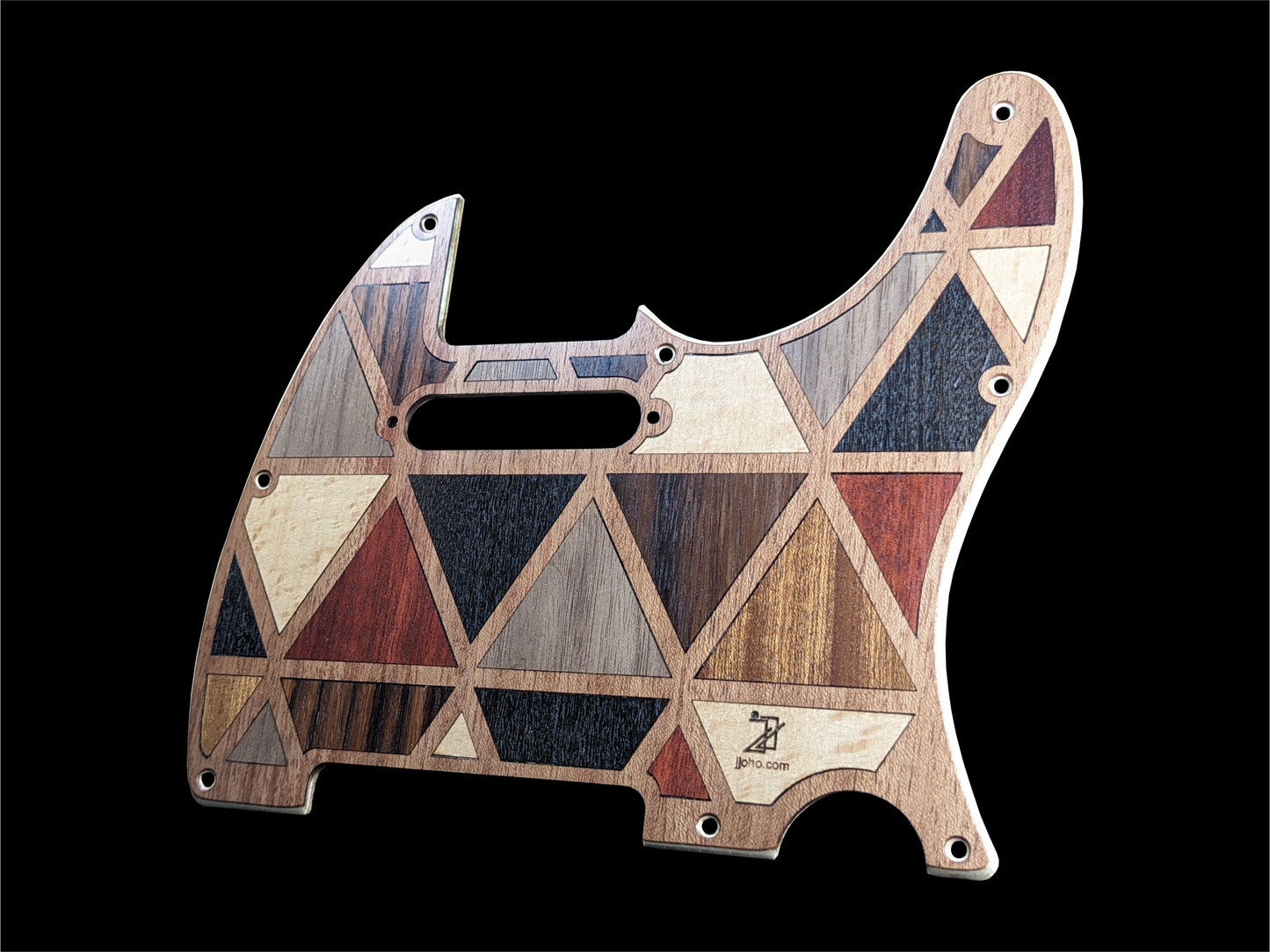Telecaster Pickguard Handmade Custom Exotic Wood