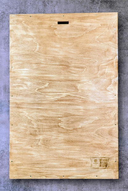 Handmade Wall Art LED RGB Backlit Plywood Stained-Glass Art