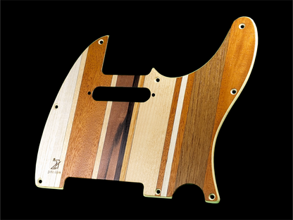 Telecaster Pickguard Handmade Custom Exotic Wood