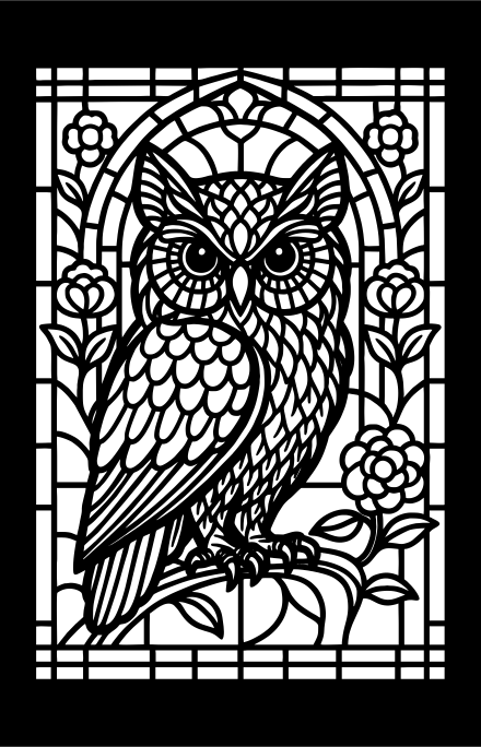 Plywood Stencil for RGB Frame (Without Frame)