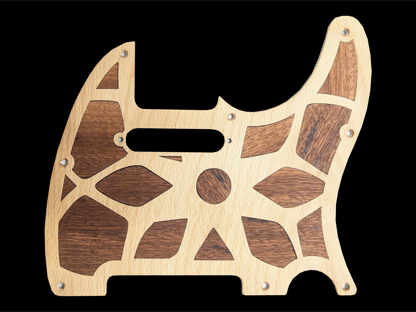 Telecaster Pickguard Handmade Custom Exotic Wood