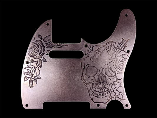 Telecaster Pickguard Handmade Custom Metal Steel