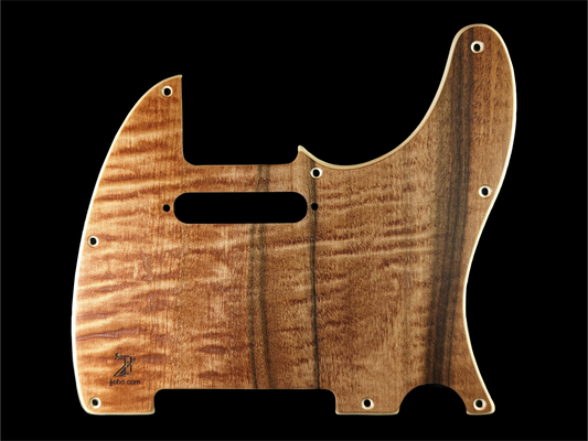 Telecaster Pickguard Handmade Custom Exotic Wood
