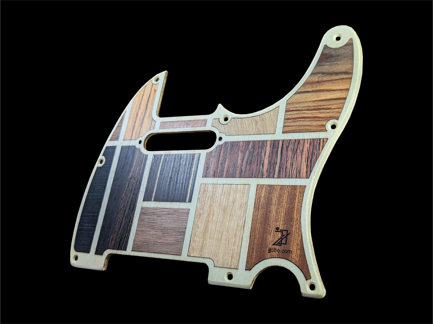 Telecaster Pickguard Handmade Custom Exotic Wood