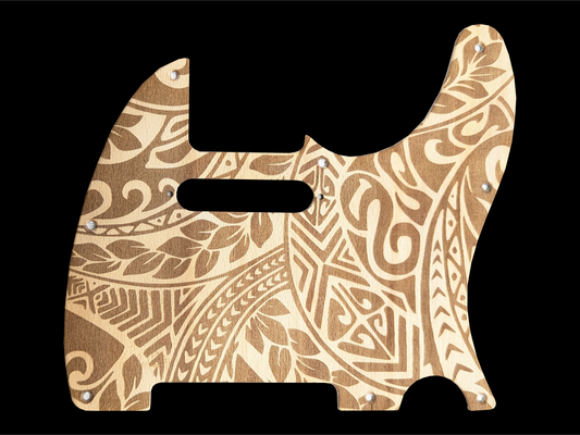 Telecaster Pickguard Handmade Custom Exotic Wood