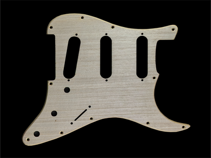 Stratocaster Pickguard Handmade Custom Exotic Wood