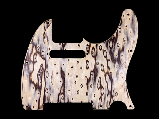 Telecaster Pickguard Handmade Custom Exotic Wood