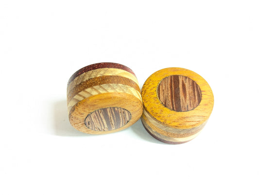 Handmade Wood Guitar Knob Knobs Potentiometr Epoxy Mother of Pearl