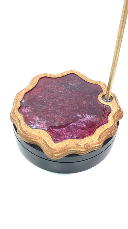 Handmade Wood Epoxy Headphone Stand